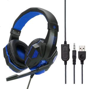 China LED Gaming Headset With Microphone factory