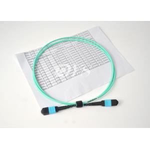 24 Core OM3 MPO TO MTP Connector Patch Cord / MTP Optical Connector