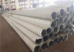 Q345B 50KV Electric Masts Galvanized Steel Pole