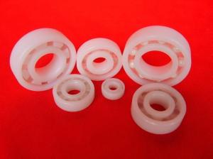 China PP Plastic Plain Bearings Anti - Acid And Anti - Alkali 80HRC Hardness factory