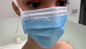 China Colorful Disposable 3ply Tie On Face Mask TYPE IIR Surgical Non Woven Mask factory