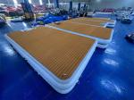 Outdoor DWF + EVA Material Inflatable Pontoon Gangway Jet Ski Floating Platform