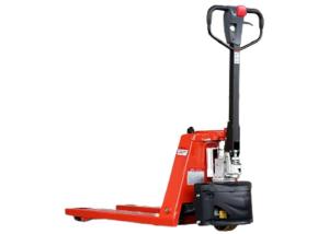 China 1.8T Walking Electric Pallet Truck Industrial Material Handling Equipment factory