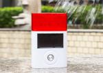 Wireless Outdoor Solar Audio Visual Siren Box with Waterproof Design for Outdoor