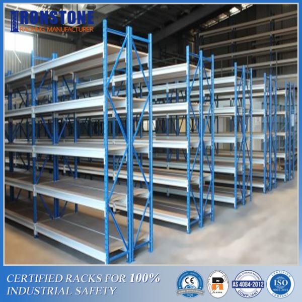 China Great Modular Design Metal Longspan Shelving WIth Highly Portable and Easily Extensible factory
