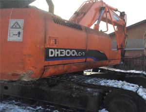 China korea excavator original DH300-7/DX300LC-7 korea / original hydraulic chain excavator/dh300lc-7 used chain excavator factory