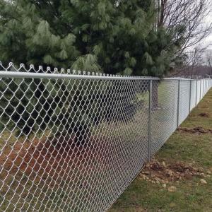 China New Type Top Sale Wholesale High Quality Galvanized Security Chain Link Wire Mesh Fence For Sale Factory factory