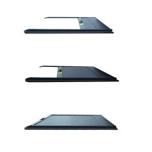 China Waterproof Aluminium Folding Hard Pick Up Truck Bed Cover for ISUZU D MAX Lightweight factory