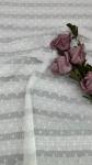 Pleated Lace Fabric Mesh Lace Breathe For Gowns Couture Fabric Leafy Luxury