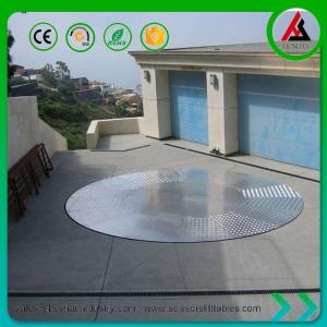 China Narrow Driveway Car Turntable Electric Exhibition Car Show Rotating Platform factory