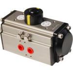 OEM rack and pinion pneumatic rotary actuator control butterfly valve and ball