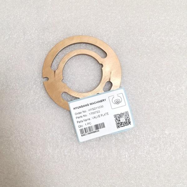 Hyunsang Excavator Hydraulic Parts Valve Plate 1700722 107-6666 107-6878 107