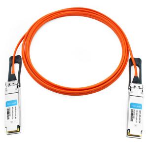 China Avago AFBR-7QER03Z Compatible 3m (10ft) 40G QSFP+ to QSFP+ Active Optical Cable factory