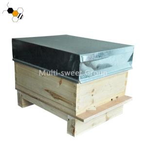 China Reusable Wooden Beehive Box 22mm Nucleus Hive Box factory