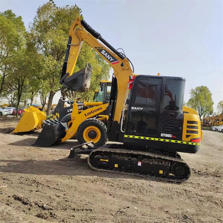 Sany SY60C Digger 6 Tons Used Excavator for Construction Machinery within Year 2023