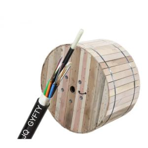 China 144 Core Single Mode G652D GYFTY Non Metal duct outdoor fiber optic cable factory
