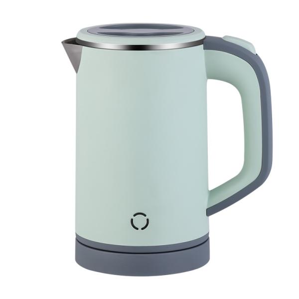 600W Stainless Steel Electric Kettle, Food-Grade SS, Anti-Scalding, Automatic