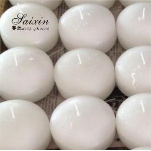 China 3 Inches Real Wax Water Activated Floating Candle Centerpieces factory