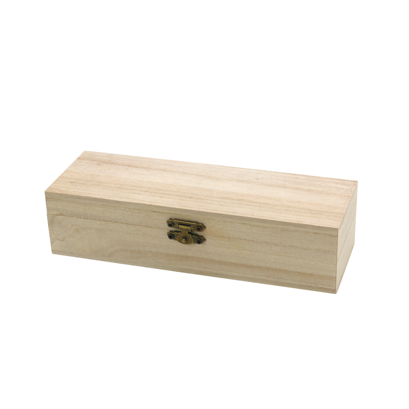 Gift Craft Luxury Wooden Box Paulownia Wood Travel Jewellery Organiser