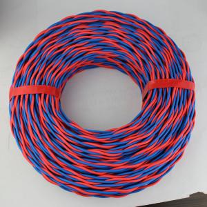 China RVS Electric Wire 2X1.5 Fire-resistant PVC Insulated Twisted Copper for Networking factory