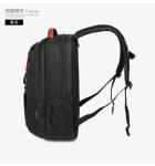 Hiking Anti Theft Laptop Backpack With Usb Charging Port Leather 34x19x48CM