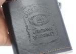 Jack Daniel'S 7 Oz Leather Hip Flask , Customized Alcohol Hip Flask