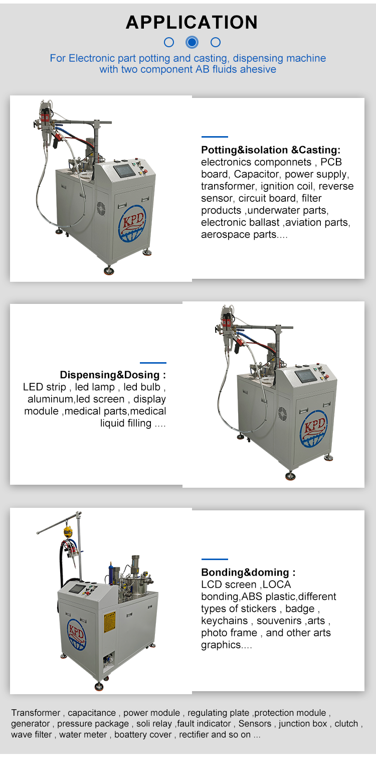 AB Potting Machines Industrial Machine Sets with LED Lights