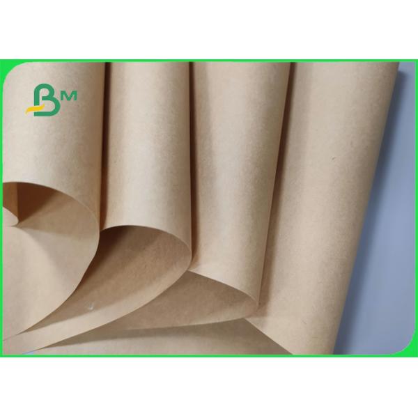 50gsm 70gsm Brown Kraft Wrapping Paper Roll Natural Food Wrap Paper