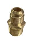 1/2" Flare X 1/2" Male Brass Pipe Fitting Lead Free Brass