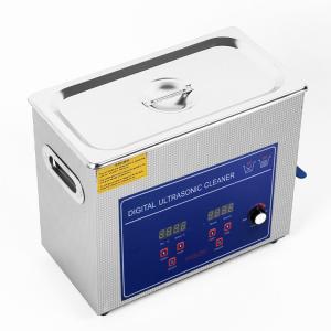 China Stainless Steel Power Adjustable Ultrasonic Cleaner 6L Voltage AC110V factory