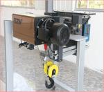 CE European type of electric hoist for workkshop use.
