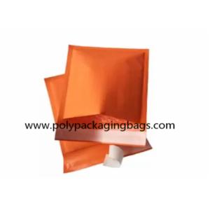 China Orange Self Seal Padded Kraft Bubble Mailer Envelopes on sale
