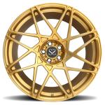Custom Gold 1 Piece Forged Wheels VOLKSWAGEN TOUAREG II 21x10 5x120