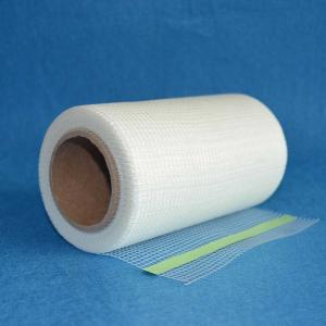China Wall Gap Jointed Adhesive Mesh Tape 9x9 75g/M2 90m Roll factory