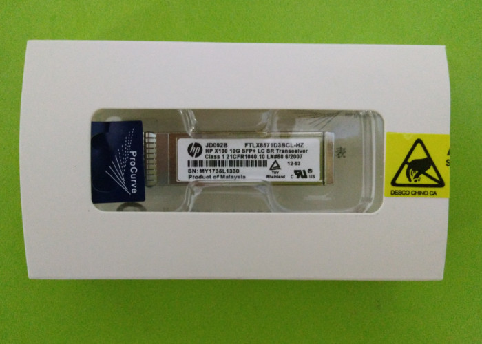 JD092B Optical Communication Module , Multimode Fiber Module SFP+ 500M 850NM 10GB