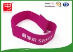 White Customized Medical Band Elastic Loop Fastener For Medical Devices