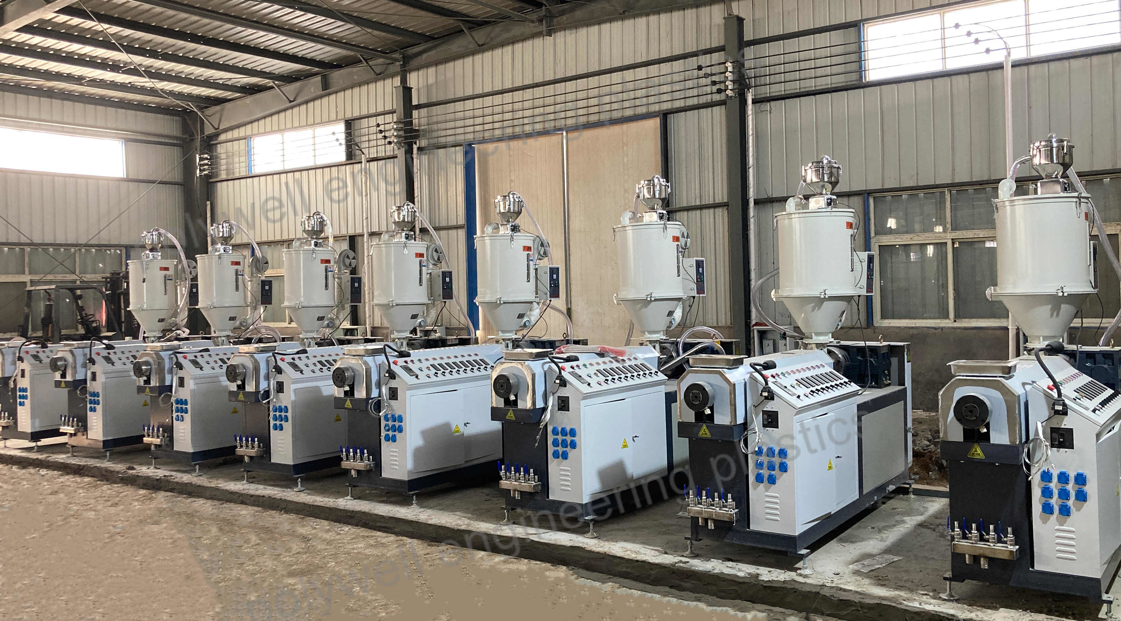 Automatic Granules Processing Extruding Machine Energy Saving PA66 GF25 Extruder