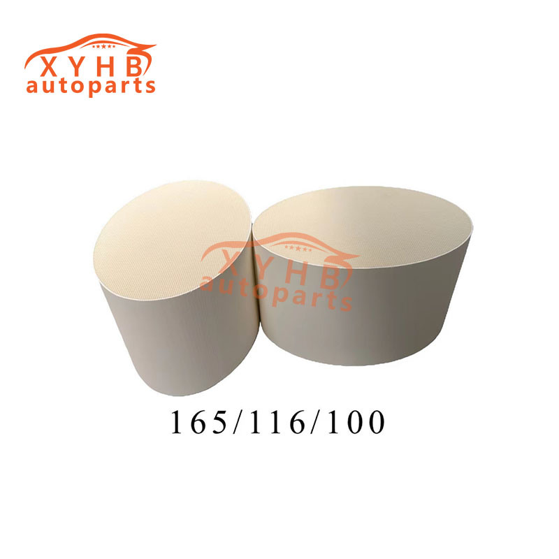 Ceramic Carrier Oval High-Quality Three-Way Catalytic Filter Element Euro 1-5 Model: 165*116*100