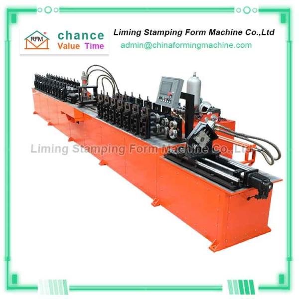 China T Shaped SGS 50mm Shaft Keel Roll Forming Machine factory