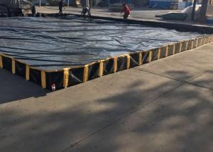 China Foldable Collapsible Spill Containment , Secondary Containment Berms Anti Water factory