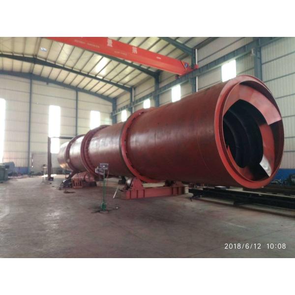 China Wood Rotary Drum Dryer Indirect Heating Method Small Sawdust Dryer factory