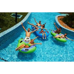 PLC Swimming Pool 1000m Water Park Lazy River For Adults