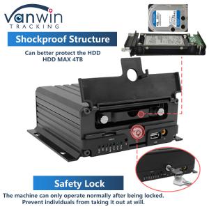 4 Channel ADAS DSM Car DVR