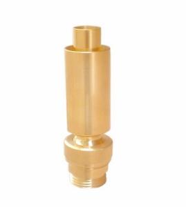 China Brass Big Air Mixed Trumpet Fountain Jet Nozzle Water Fountain Spray Heads factory