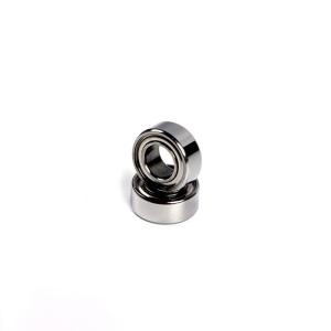 China High Speed Temperature Resistant Shielded Bearings MR105 ZZ 5*10*4mm Ball Miniature Deep Groove Ball Bearings factory
