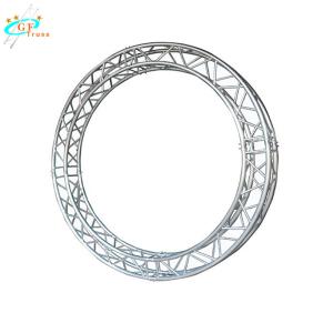 China Circle Roof Box Led Stage Lighting 0.5m Aluminum Spigot Truss factory