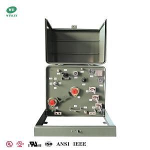 China 75Kva Single Phase Pad Mounted Distribution Transformer Power Distribution Loop Feed 13800V To 240V With UL/cUL certification on sale