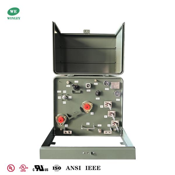 75Kva Single Phase Pad Mounted Distribution Transformer Power Distribution Loop