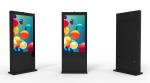 Floor Standing LCD Digital Signage Display Outdoor Vertical Advertising Display