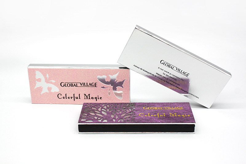 Empty Paper Highlighter And Contour Palette Customized For Makeup